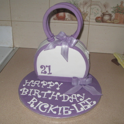 21St Purse Cake.