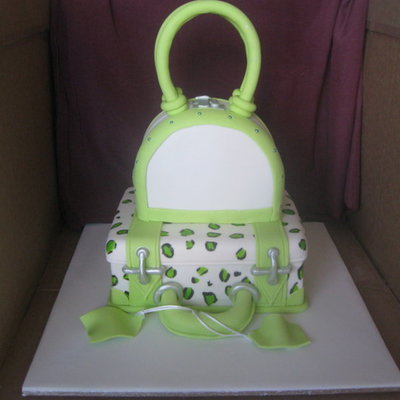 Suitcase And Purse, Cake Class.