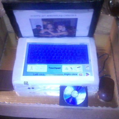 Laptop Cake