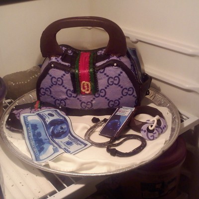 Gucci Purse Cake