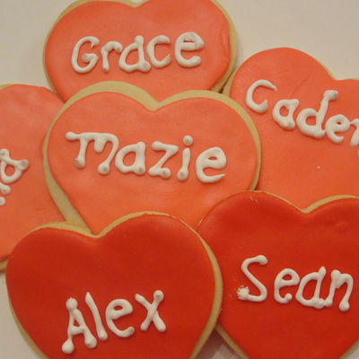 Cookie Valentines