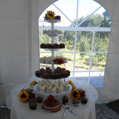 Choco & Vanilla Cupcake Wedding