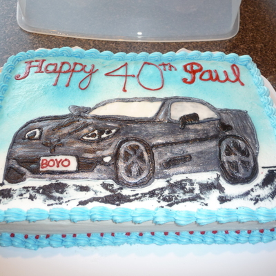 Corvette Cake