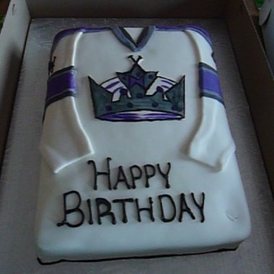 La Kings Jersey Cake