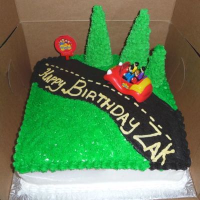 Wiggle B-Day Cake