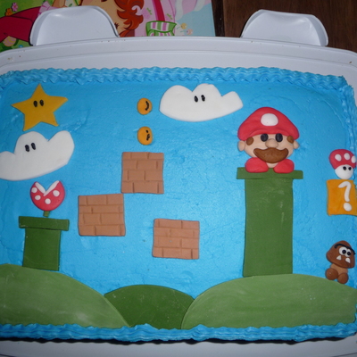 Super Mario Cake