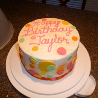 Pokka Dot B-Day Cake