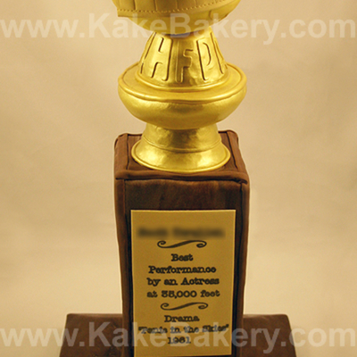 Golden Globes Award Birthday Cake