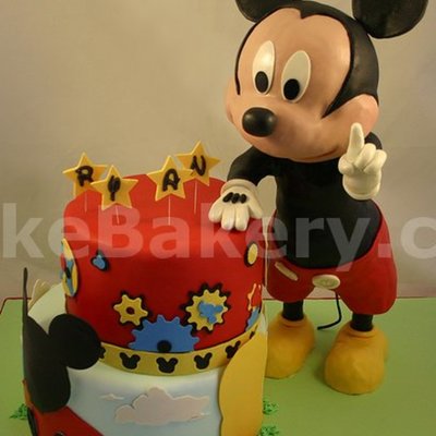 Clubhouse Disney Birthday Cake