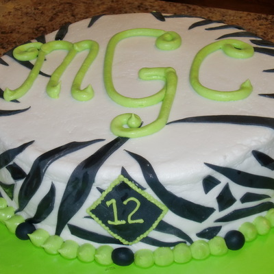 Zebra Cake