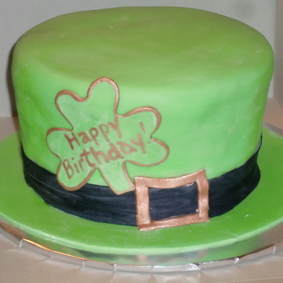 St. Patrick's Day Birthday Cake