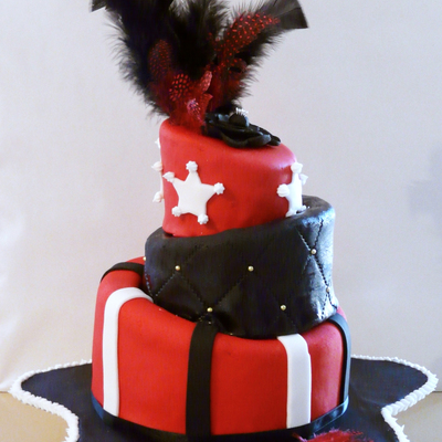 3 Tier Burlesque Inspired