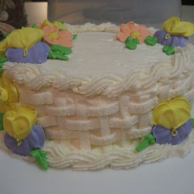 Wilton Course 2 Final Cake