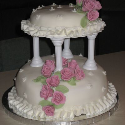 Wilton Course 3 Final Cake