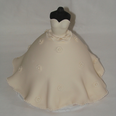 Wedding Dress Cake