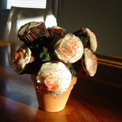 My First Cupcake Bouquet...