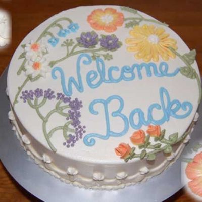 Practice Cake--Welcome Back