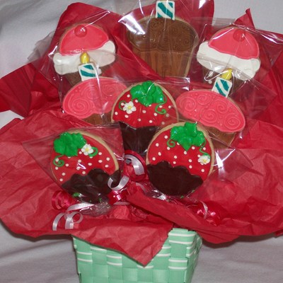 Chocolate Covered Strawberry Birthday Bouquet