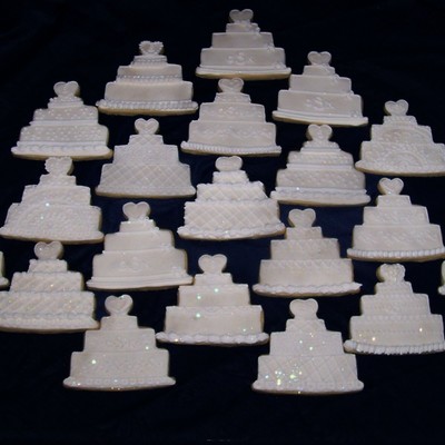 White On White Wedding Cakes