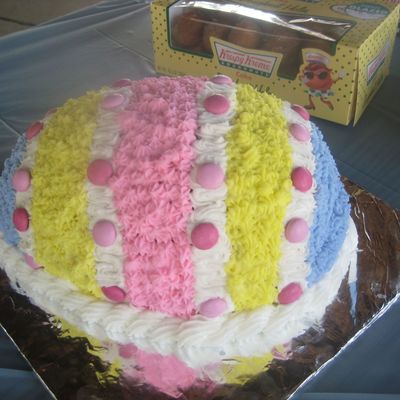 3-D Easter Egg W/ M&m's