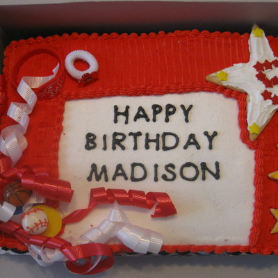 High School Musical Cake