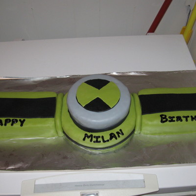Ben 10 Birthday Cake
