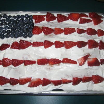 Flag Cake