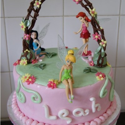 Tinkerbell Birthday Cake