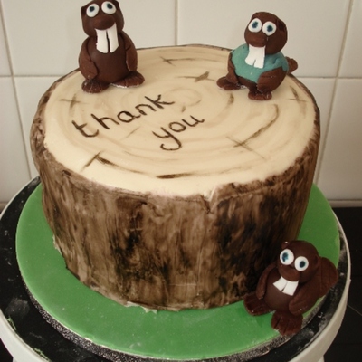 Beavers Cake