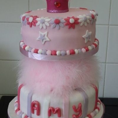 Girly Birthday Cake
