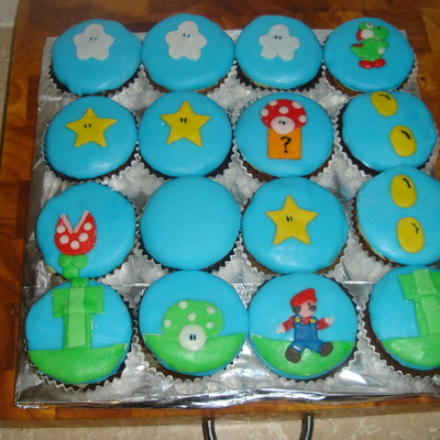 Mario Cupcakes