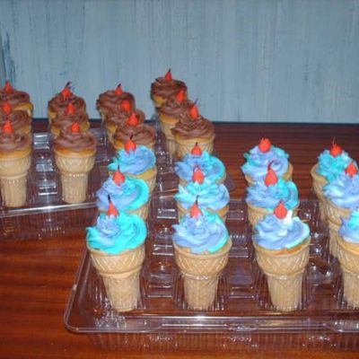 Ice Cream Cone Cupcakes