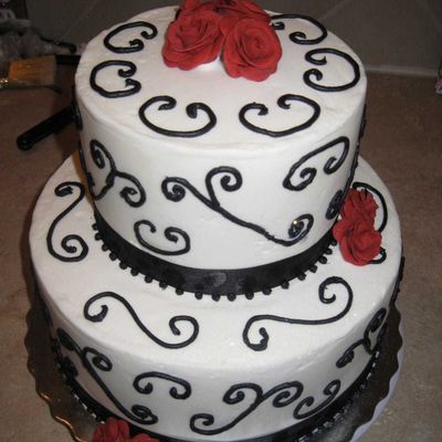 Wilton Course 3 Final Cake