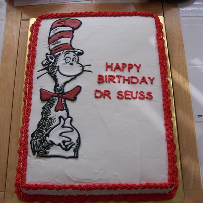 First Color Flow Cake