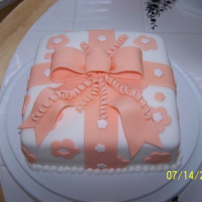First Fondant Cake