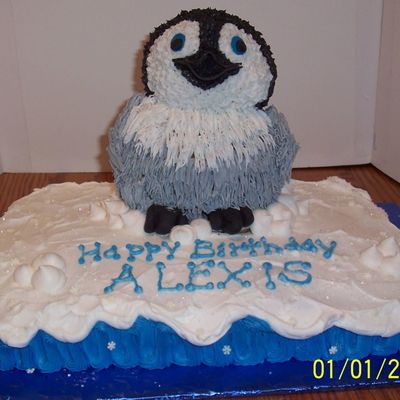 Happy Feet Cake