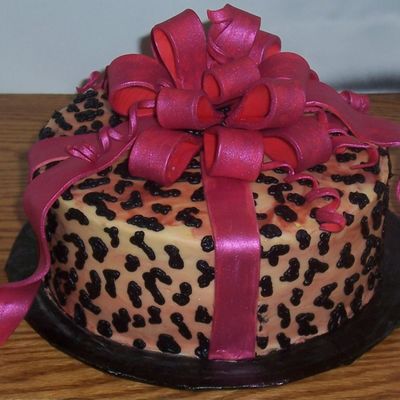 Animal Print Cake