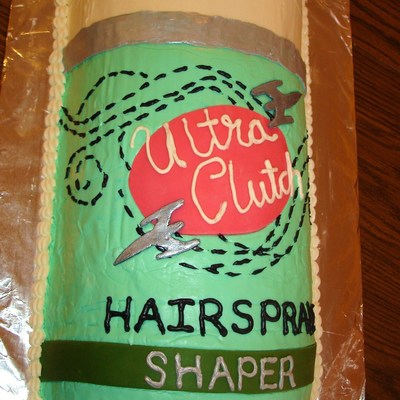Hairspray Cake