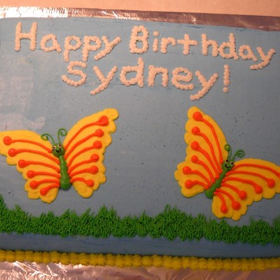 Butterfly Cake