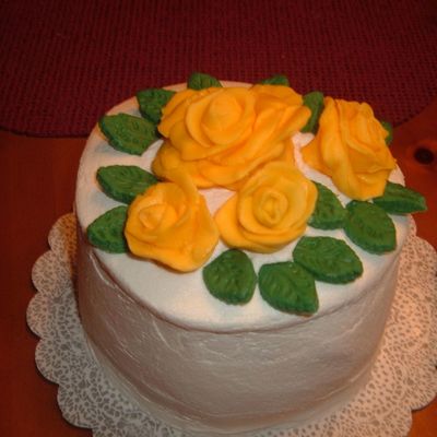 Yellow Candy Clay Roses