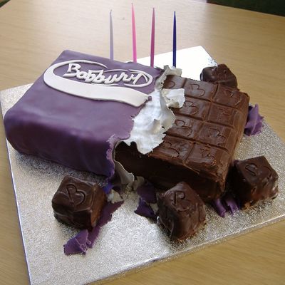 Cadbury Chocolate Bar Cake