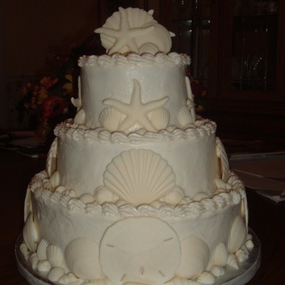 My First Wedding Cake.