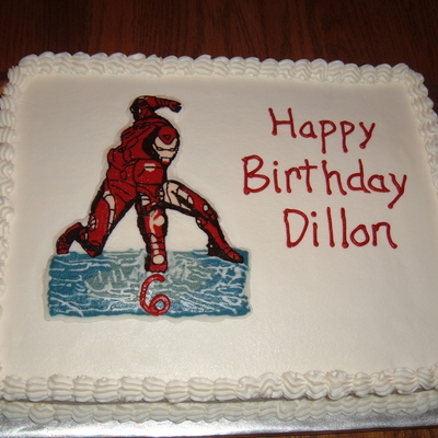 "ironman" Cake