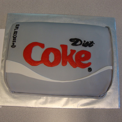 Diet Coke Groom's Cake