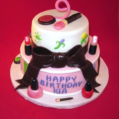 Makeup Cake