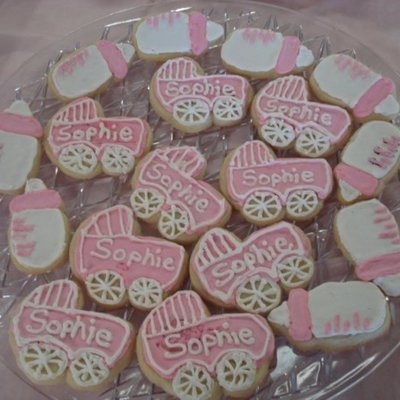Baby Shower Cookies, Nfsc W Royal