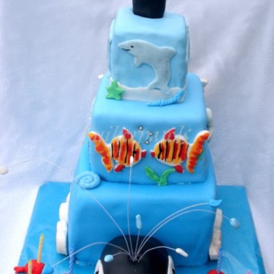 He Just Loves Whales And I Wanted It To Be Spectaculair For Him The Whale Is A 3D Cake