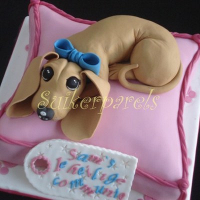 Dachshund Cake