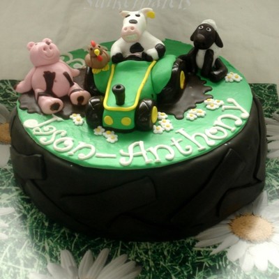 Tractor Cake