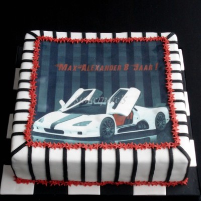Racecar Cake